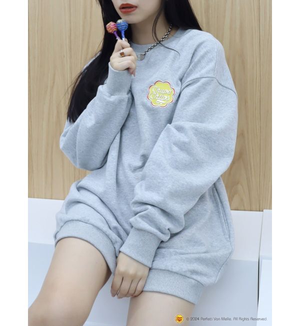 EVRIS「【EVRIS&times;Chupa Chups】ワンポイントトレーナー」|スウェット・ジャージ|