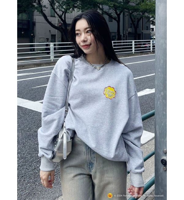 EVRIS「【EVRIS&times;Chupa Chups】ワンポイントトレーナー」|スウェット・ジャージ|