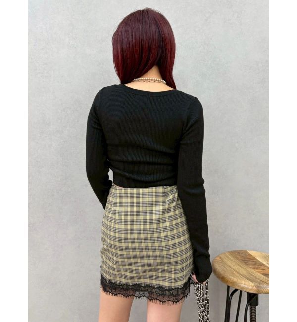 EVRIS「リボンデザインニットトップス」|ニット・セーター|