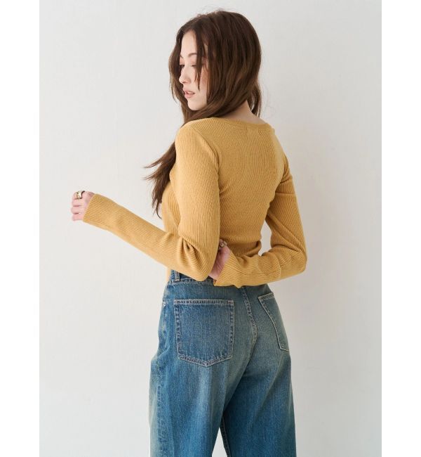 EVRIS「リボンデザインニットトップス」|ニット・セーター|
