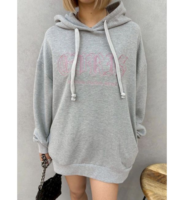 EVRIS「EVRISロゴオーバーサイズフーディー」|スウェット・ジャージ|