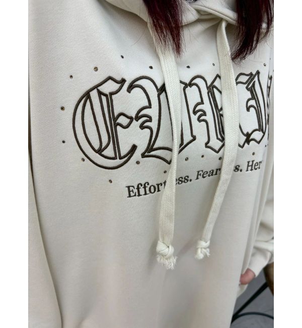 EVRIS「EVRISロゴオーバーサイズフーディー」|スウェット・ジャージ|