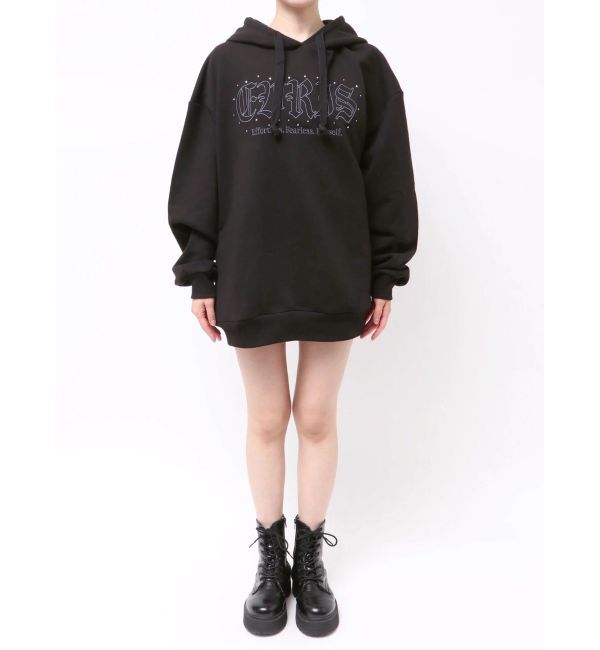 EVRIS「EVRISロゴオーバーサイズフーディー」|スウェット・ジャージ|