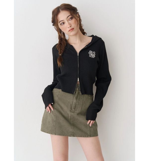 EVRIS「ツイルタイトミニスカート」|スカート|