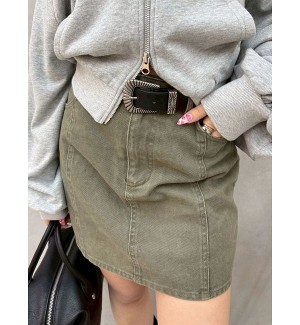 EVRIS「ツイルタイトミニスカート」|スカート|