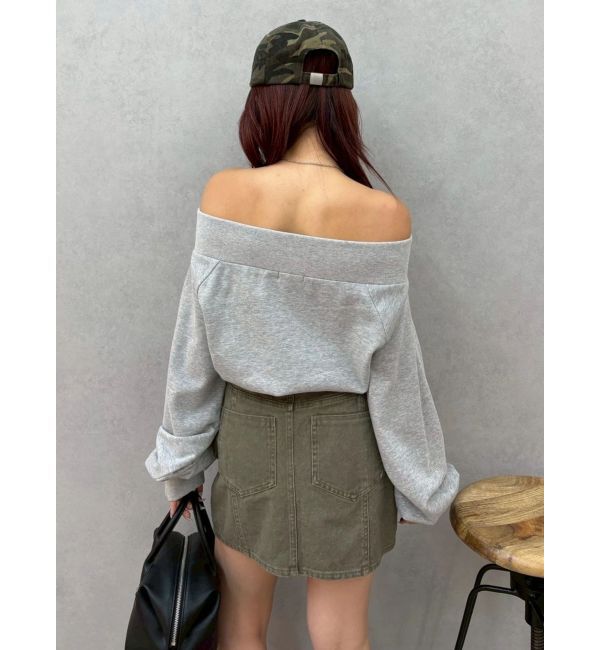 EVRIS「ツイルタイトミニスカート」|スカート|