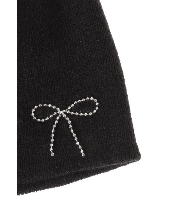 jouetie「リボンビーニー」|ニット帽|