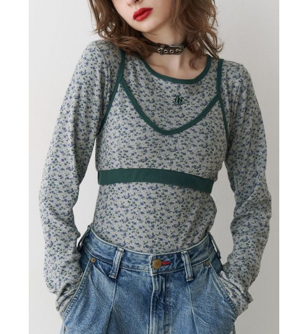 jouetie「【MILLER】ビスチェレイヤードトップス」|Tシャツ・カットソー|