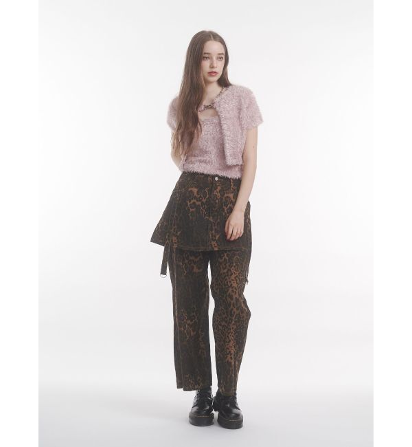 jouetie「ハーフスリーブラメニットアンサンブル」|ニット・セーター|