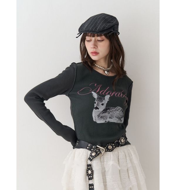 jouetie「バンビフィットロンT」|Tシャツ・カットソー|