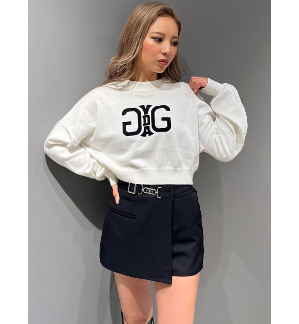 GYDA「Symmetry GYDAラップスカートライクショートパンツ」|スカート|