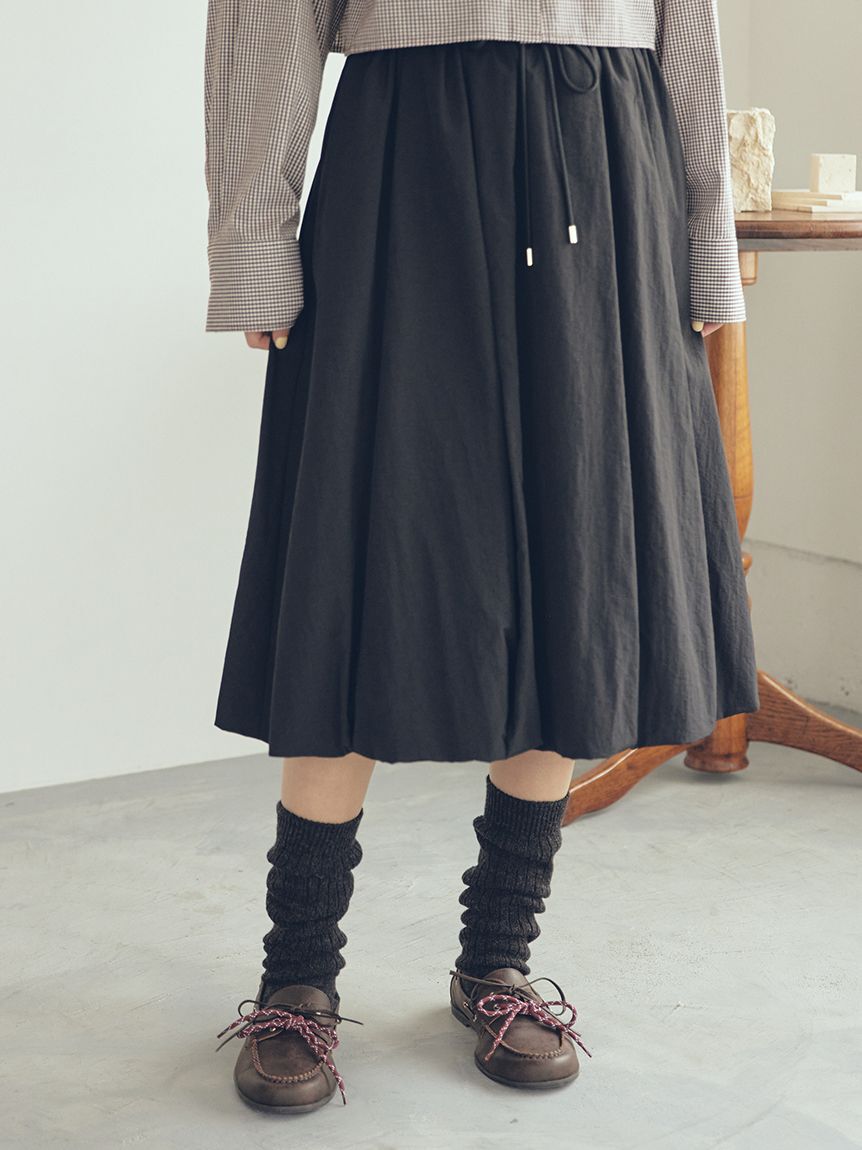 Mila Owen「ウエストドロスト2サイズバルーンスカート」|スカート|