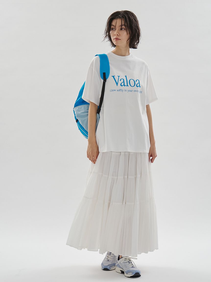 emmi atelier「コットンボリュームティアードスカート」|スカート|