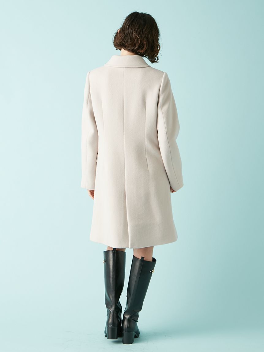 L.B CANDY STOCK]ダブルビジューミディコート（LILY BROWN）｜ルミネの