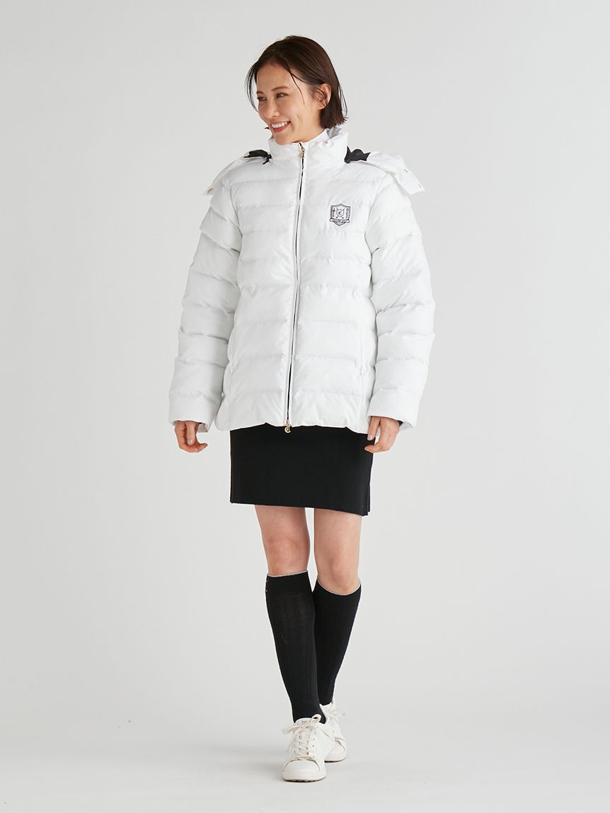 CELFORD「【CELFORD GOLF】　ビット付きニットプリーツスカート」|スカート|