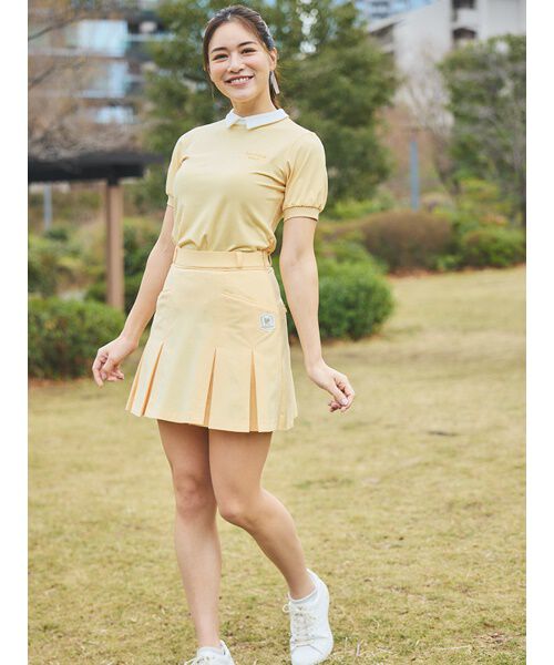 CELFORD「【CELFORD GOLF】タックデザインミニスカート」|スカート|