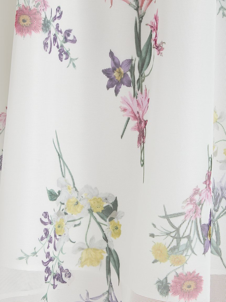 CELFORD「ミニメッシュフラワースカート」|スカート|