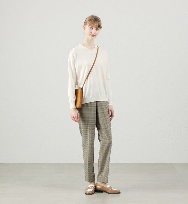 MACKINTOSH PHILOSOPHY「ウォッシャブルウールテーパードパンツ」|スラックス|