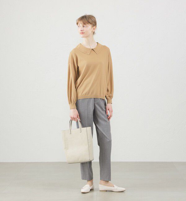 MACKINTOSH PHILOSOPHY「ウォッシャブルウールテーパードパンツ」|スラックス|