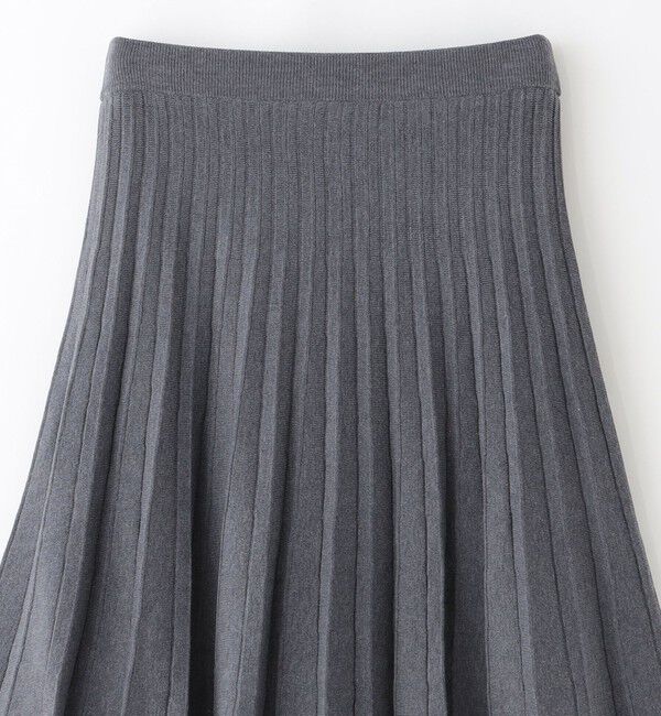MACKINTOSH PHILOSOPHY「【WEB&一部店舗限定】フレアプリーツニットスカート」|スカート|