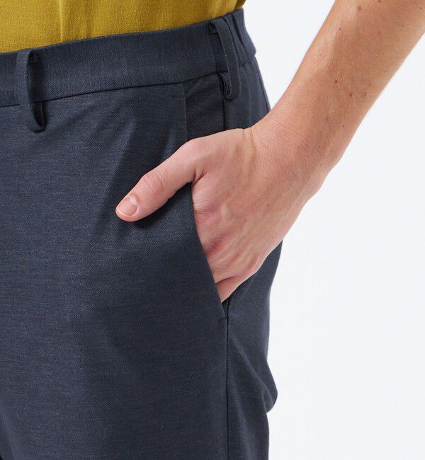 MACKINTOSH PHILOSOPHY「【WEB&一部店舗限定】テーラードジャージー パンツ スーピマデニムライクジャージー」|スラックス|