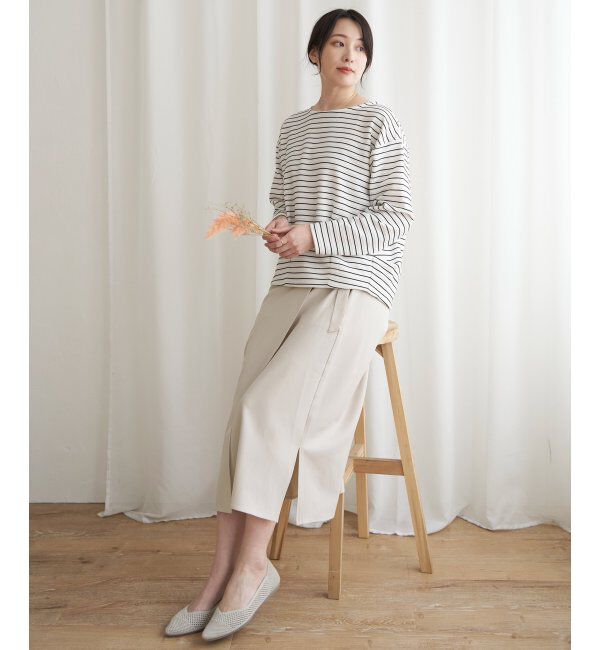 IKKA LOUNGE「ラップスカート」|スカート|