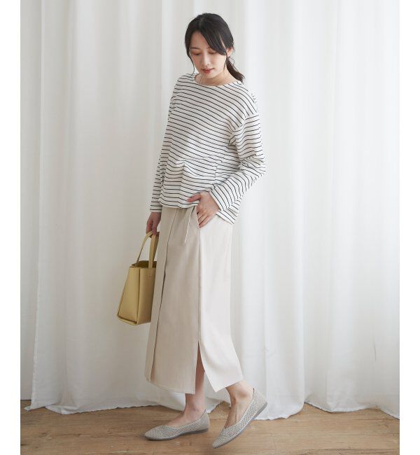 IKKA LOUNGE「ラップスカート」|スカート|