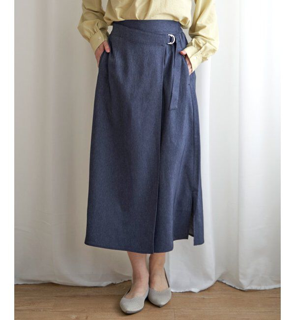 IKKA LOUNGE「ラップスカート」|スカート|