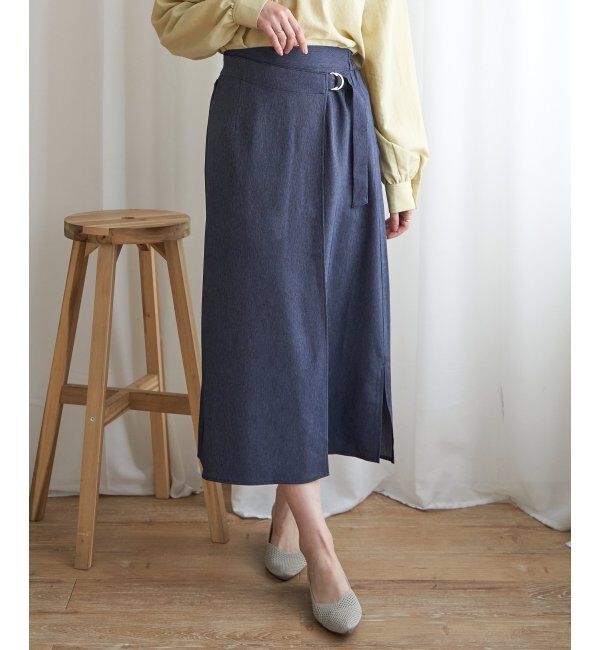 IKKA LOUNGE「ラップスカート」|スカート|