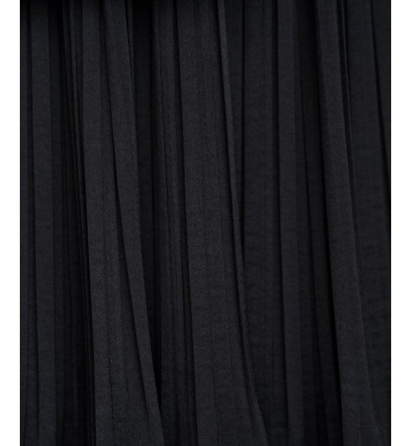 IKKA LOUNGE「サテンプリーツスカート」|スカート|