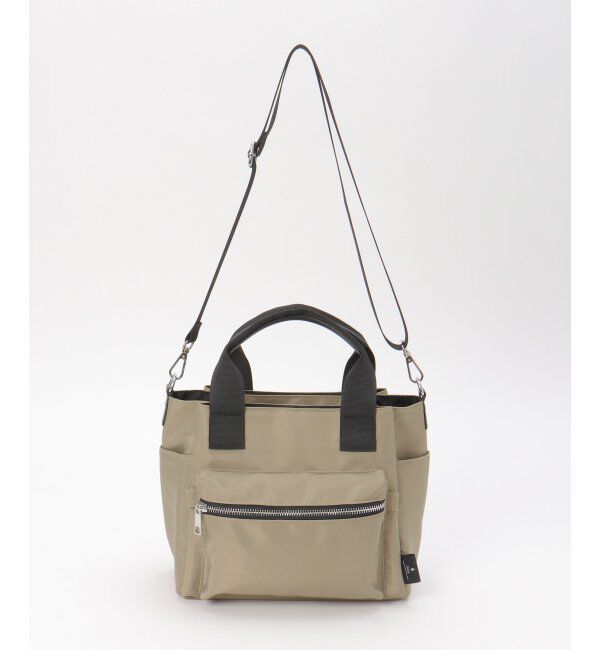 ikka「ハッスイナイロン8ポケ2WAYトート」|その他|