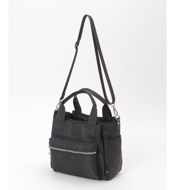 ikka「ハッスイナイロン8ポケ2WAYトート」|その他|