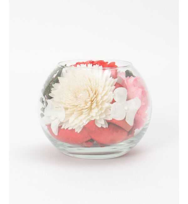 Lbc with Life「MDグラスボウル レッド」|アロマ・ルームフレグランス|