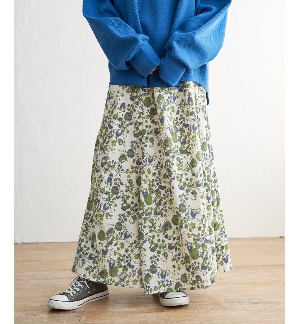 Lbc with Life「プリントマーメイドスカート」|スカート|