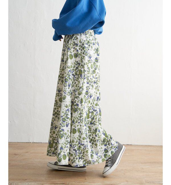 Lbc with Life「プリントマーメイドスカート」|スカート|