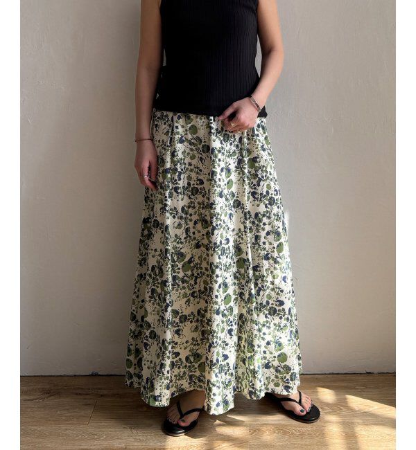 Lbc with Life「プリントマーメイドスカート」|スカート|