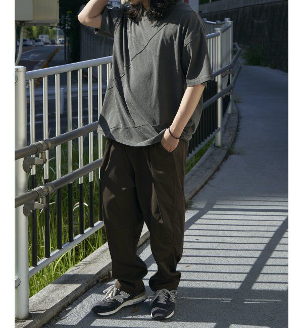 VENCE share style「ピグメントピンタックビックT」|Tシャツ・カットソー|