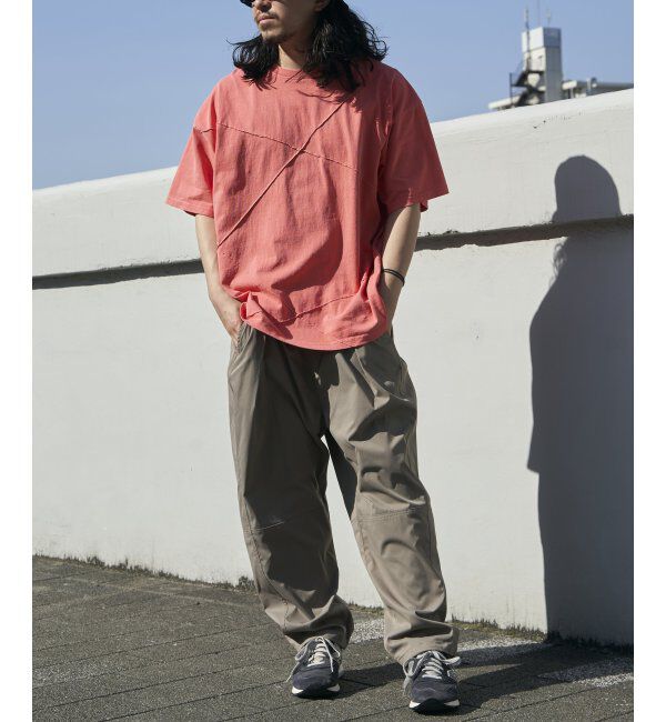 VENCE share style「ピグメントピンタックビックT」|Tシャツ・カットソー|