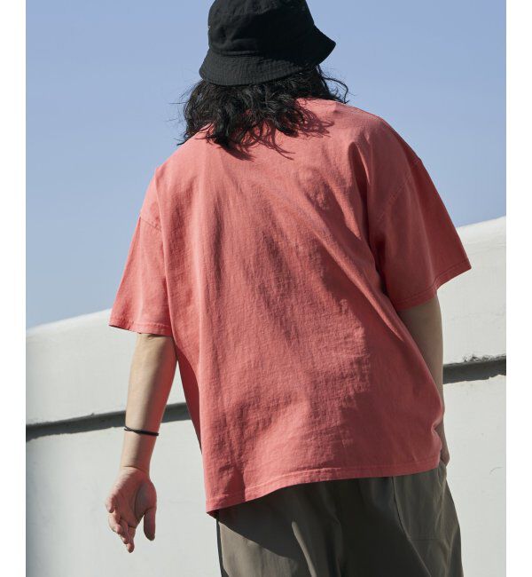 VENCE share style「ピグメントピンタックビックT」|Tシャツ・カットソー|