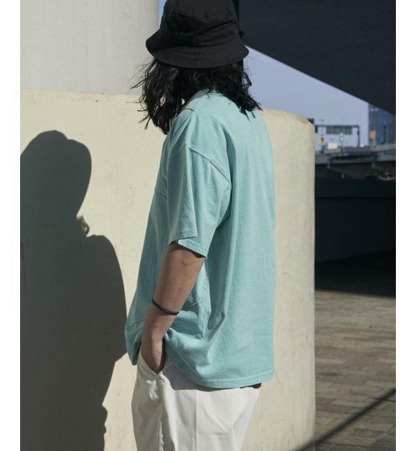 VENCE share style「ピグメントピンタックビックT」|Tシャツ・カットソー|