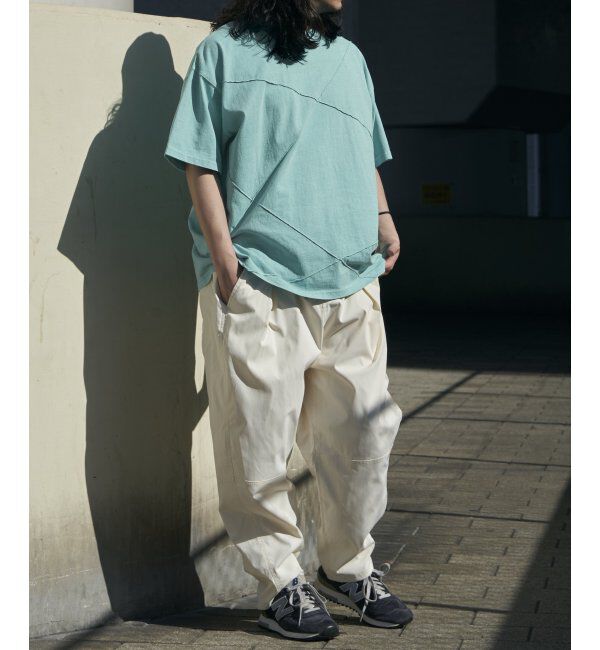 VENCE share style「ピグメントピンタックビックT」|Tシャツ・カットソー|