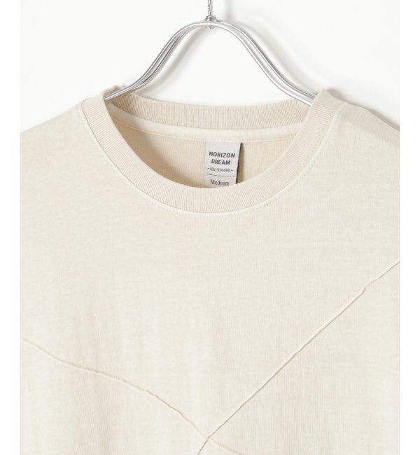 VENCE share style「ピグメントピンタックビックT」|Tシャツ・カットソー|