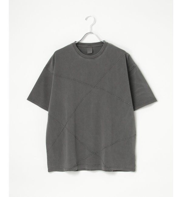 VENCE share style「ピグメントピンタックビックT」|Tシャツ・カットソー|