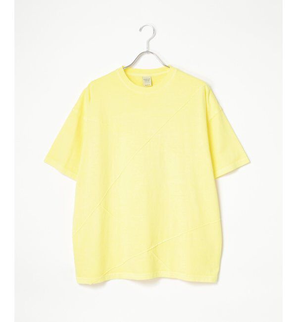 VENCE share style「ピグメントピンタックビックT」|Tシャツ・カットソー|