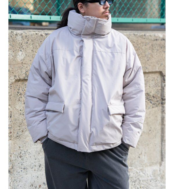 VENCE share style「ポリタスラン中わたハーフジャケット」|その他|