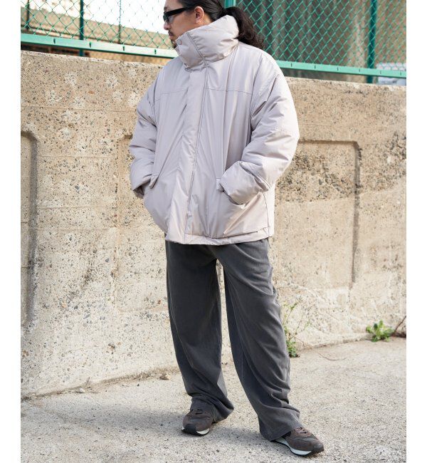 VENCE share style「ポリタスラン中わたハーフジャケット」|その他|