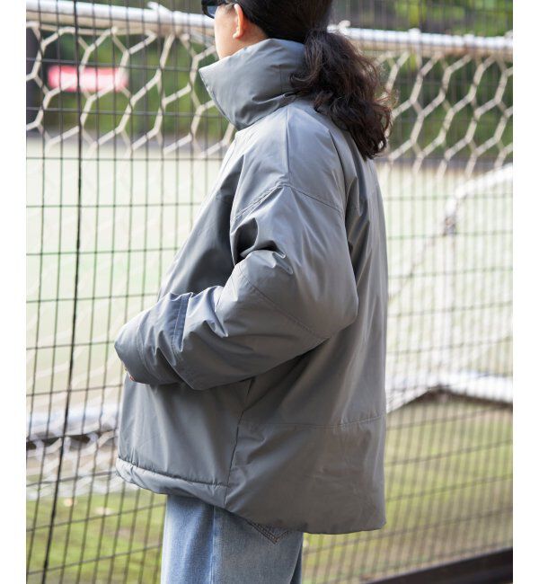 VENCE share style「ポリタスラン中わたハーフジャケット」|その他|