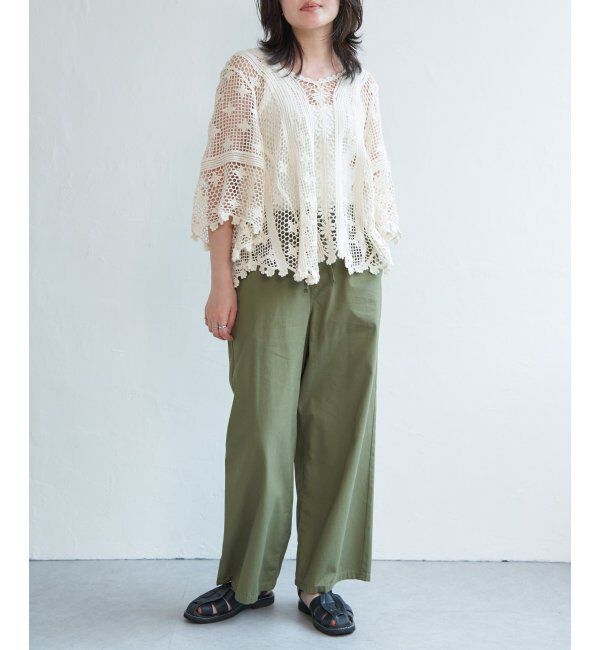 VENCE share style「メンウェザーイージーパンツ」|デニム|