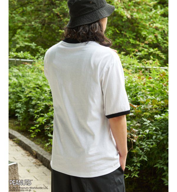 VENCE share style「PEANUTS ピーナッツ SNOOPY スヌーピー TP ベストフレンドリンガーT」|Tシャツ・カットソー|