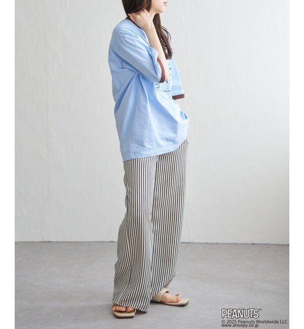VENCE share style「PEANUTS ピーナッツ SNOOPY スヌーピー TP ベストフレンドリンガーT」|Tシャツ・カットソー|